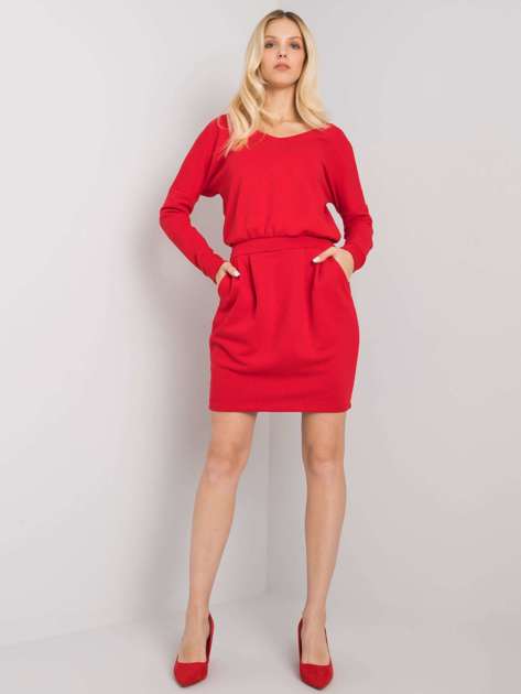 Czerwona sukienka Kloe RUE PARIS