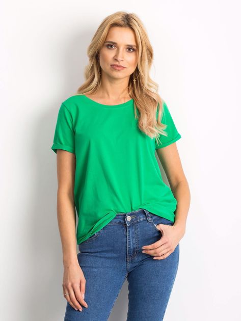 Zielony t-shirt Transformative