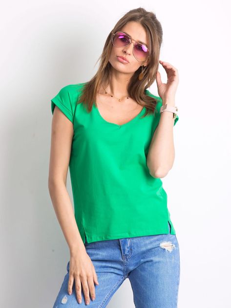 Zielony t-shirt Vibes